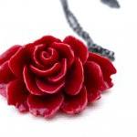 Antique Rose Pendant. Bridesmaid Jewelry. Choose..